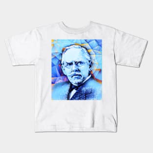 Jacob Riis Portrait | Jacob Riis | Jacob Riis Painting artwork 10 Kids T-Shirt